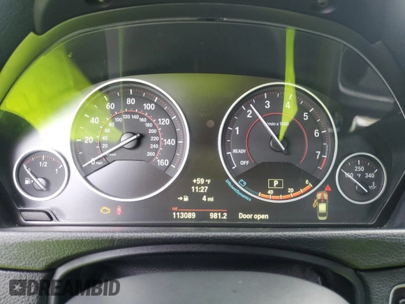 2014 BMW 3 Series 335i z VIN WBA3A9G54ENS65561, wystawiony jako Copart lot #42252125 z przebiegiem 113 089 mil mil oraz Szkoda całkowita • Salvage title. Historia ofert i sprzedaży dostępna na DreamBid. Obrazek 9.