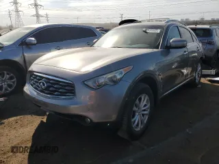2011 Infiniti FX35 with VIN JN8AS1MW7BM731320, listed as a Copart auction lot 48949455 with 98,502 mi miles and Salvage Title. Bid and sale history available at carsss.com. Image 1.