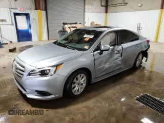 2017 Subaru Legacy Premium with VIN 4S3BNAD6XH3018546, listed as a Copart auction lot 45957255 with 0 mi miles and Salvage Title. Bid and sale history available at carsss.com. Image 1.