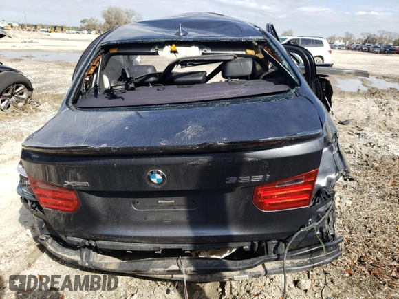 2013 BMW 3 Series 335i xDrive with VIN WBA3B9C50DF586184, listed as a Copart auction lot 44286364 with Not Provided miles and Non Repairable. Bid and sale history available at carsss.com. Image 6.