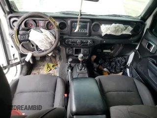 2023 Jeep Wrangler Sport с VIN 1C4HJXDGXPW596127, выставлен на аукционе Copart как лот 56645205 с пробегом 64 257 миль миль и Списание • Salvage title. История ставок и продаж доступна на DreamBid. Изображение 8.