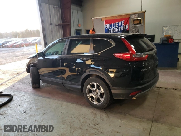 2017 Honda CR-V EX-L with VIN 2HKRW2H82HH608385, listed as a Copart auction lot 47791305 with 83,417 mi miles and Salvage Title. Bid and sale history available at DreamBid. Image 2.