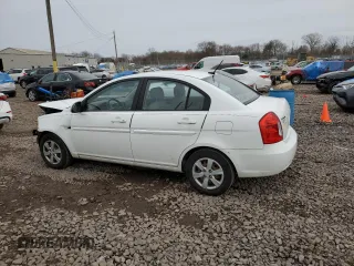 2009 Hyundai Accent Auto GLS with VIN KMHCN46C29U312569, listed as a Copart auction lot 51481165 with 173,998 mi miles and Salvage Title. Bid and sale history available at carsss.com. Image 2.