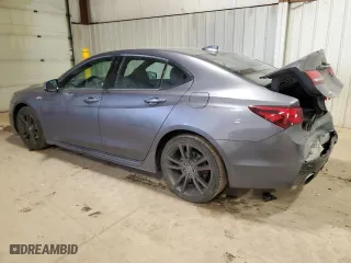 2018 Acura TLX w/A-SPEC Pkg with VIN 19UUB2F64JA006724, listed as a Copart auction lot 45744525 with 113,813 mi miles and Salvage Title. Bid and sale history available at carsss.com. Image 2.