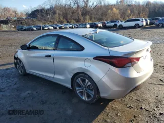 2014 Hyundai Elantra Coupe with VIN KMHDH6AH2EU025169, listed as a Copart auction lot 82204554 with 68,301 mi miles and Salvage Title. Bid and sale history available at carsss.com. Image 2.
