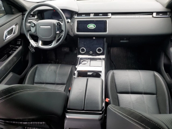 2019 Land Rover Range Rover Velar S with VIN SALYB2EX9KA207412, listed as a Copart auction lot 55138734 with 53,078 mi miles and Salvage Title. Bid and sale history available at carsss.com. Image 8.