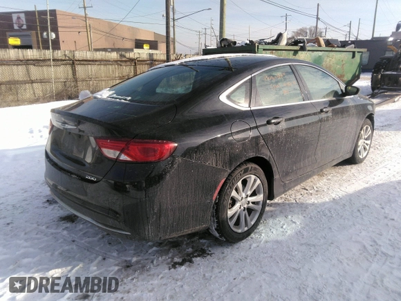 2015 Chrysler 200 Limited with VIN 1C3CCCAB5FN531197, listed as a IAAI auction lot 41353028 with 143,817 mi miles and . Bid and sale history available at carsss.com. Image 4.