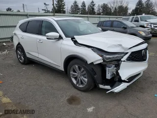 2024 Acura MDX with VIN 5J8YE1H39RL019152, listed as a Copart auction lot 45946185 with 13,234 mi miles and Salvage Title. Bid and sale history available at carsss.com. Image 4.