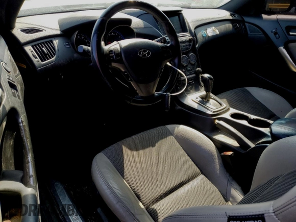 2014 Hyundai Genesis Coupe Premium with VIN KMHHT6KD6EU113945, listed as a Copart auction lot 47502565 with 133,670 mi miles and Salvage title. Bid and sale history available at DreamBid. Image 8.