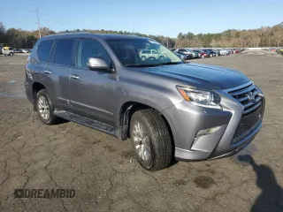 2017 Lexus GX 460 with VIN JTJJM7FX3H5150279, listed as a Copart auction lot 85108374 with 106,859 mi miles and Salvage title. Bid and sale history available at DreamBid. Image 4.