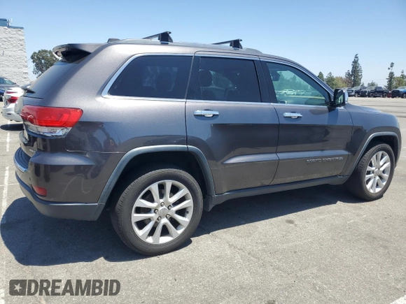 2017 Jeep Grand Cherokee Limited with VIN 1C4RJFBGXHC608216, listed as a Copart auction lot 64508125 with 113,127 mi miles and Clean title. Bid and sale history available at DreamBid. Image 3.