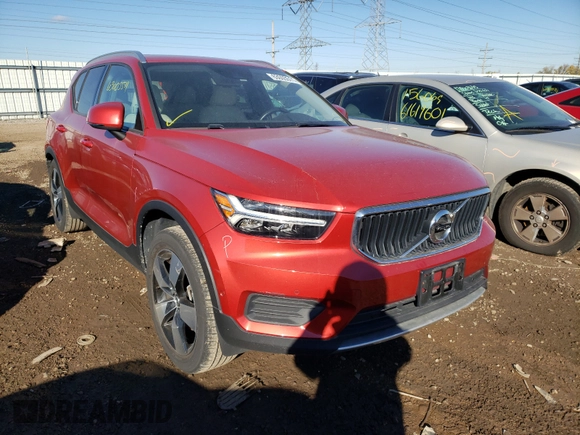 2019 Volvo XC40 Momentum z VIN YV4162XZ5K2010109, wystawiony jako Copart lot #63005511 z przebiegiem 51 403 mil mil oraz . Historia ofert i sprzedaży dostępna na DreamBid. Obrazek 1.