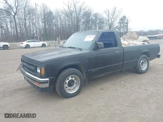1991 Chevrolet S-10 with VIN 1GCCS14Z7M0154779, listed as a IAAI auction lot 41756258 with 219,478 mi miles. Bid and sale history available at carsss.com. Image 2.