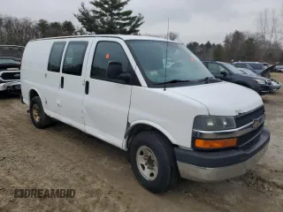 2011 Chevrolet Express Cargo z VIN 1GCZGTCG4B1109832, wystawiony jako Copart lot #85140514 z przebiegiem Nie podano mil oraz Czysty tytuł • Clean title. Historia ofert i sprzedaży dostępna na DreamBid. Obrazek 4.
