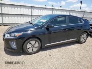 2021 Hyundai Ioniq SE z VIN KMHC75LC4MU261699, wystawiony jako Copart lot #61055225 z przebiegiem 46 818 mil mil oraz Szkoda całkowita • Salvage title. Historia ofert i sprzedaży dostępna na DreamBid. Obrazek 1.