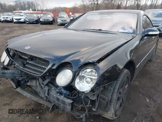 2005 Mercedes-Benz CL-Class 5.0L with VIN WDBPJ75J65A046793, listed as a IAAI auction lot 41187953 with 128,627 mi miles. Bid and sale history available at carsss.com. Image 18.