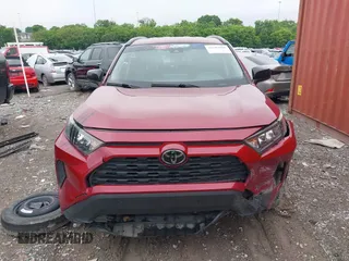 2019 Toyota RAV4 LE with VIN JTMH1RFV2KJ005625, listed as a IAAI auction lot 42187600 with 131,215 mi miles and . Bid and sale history available at DreamBid. Image 12.