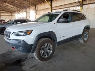 2019 Jeep Cherokee Trailhawk Elite with VIN 1C4PJMBX0KD314515, listed as a Copart auction lot 86926364 with 89,422 mi miles and Salvage Title. Bid and sale history available at carsss.com. Image 1.