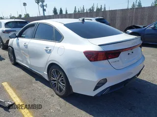 2022 Kia Forte GT-Line with VIN 3KPF54AD2NE509834, listed as a IAAI auction lot 41980278 with 16,362 mi miles. Bid and sale history available at carsss.com. Image 3.