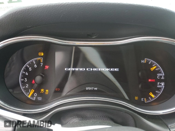 2021 Jeep Grand Cherokee Limited with VIN 1C4RJFBG2MC811336, listed as a Copart auction lot 55110895 with 37,317 mi miles and Salvage title. Bid and sale history available at DreamBid. Image 9.