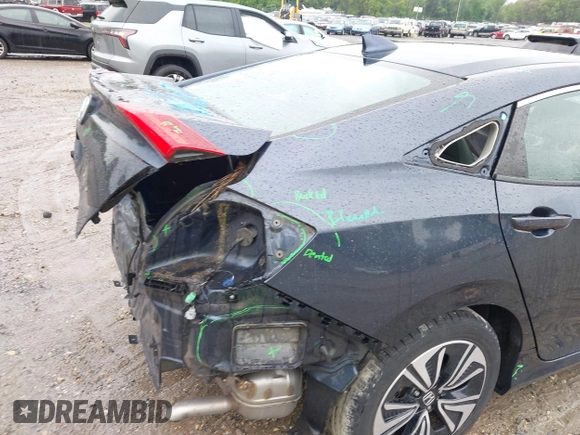 2017 Honda Civic EX-L with VIN 19XFC1F76HE008408, listed as a IAAI auction lot 42365568 with 59,948 mi miles and . Bid and sale history available at DreamBid. Image 18.
