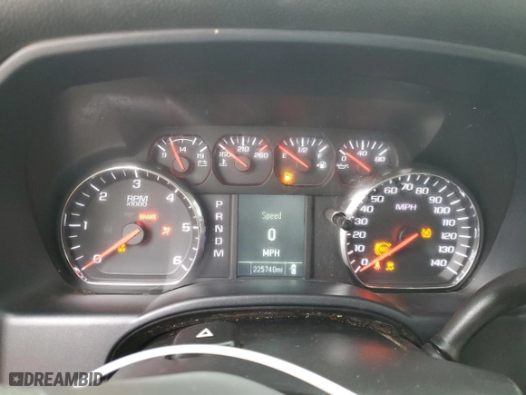 2015 Chevrolet Silverado 1500 Work Truck with VIN 1GCNCPEC6FZ241882, listed as a Copart auction lot 53078575 with 225,740 mi miles and Salvage Title. Bid and sale history available at carsss.com. Image 9.