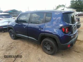 2018 Jeep Renegade Sport with VIN ZACCJBABXJPH94359, listed as a IAAI auction lot 42573664 with 140,985 mi miles and . Bid and sale history available at DreamBid. Image 3.