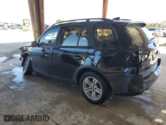 2005 BMW X3 3.0i with VIN WBXPA93435WD14234, listed as a Copart auction lot 46112025 with 114,353 mi miles and Salvage title. Bid and sale history available at DreamBid. Image 2.
