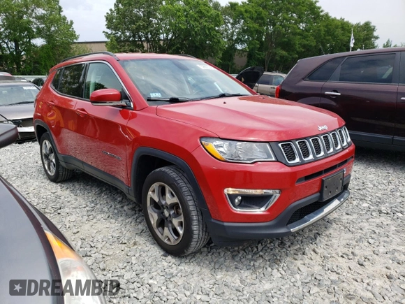 2019 Jeep Compass Limited z VIN 3C4NJDCB0KT753573, wystawiony jako Copart lot #59868045 z przebiegiem 67 615 mil mil oraz Szkoda całkowita • Salvage title. Historia ofert i sprzedaży dostępna na DreamBid. Obrazek 4.