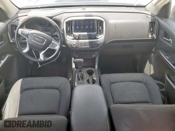 2021 GMC Canyon 2WD Elevation with VIN 1GTG5CEN2M1273060, listed as a Copart auction lot 59078095 with 46,552 mi miles and Salvage title. Bid and sale history available at DreamBid. Image 8.
