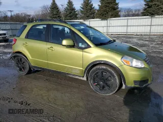 2013 Suzuki SX4 with VIN JS2YB5A48D6100481, listed as a Copart auction lot 46864645 with 98,852 mi miles and Salvage Title. Bid and sale history available at DreamBid. Image 4.