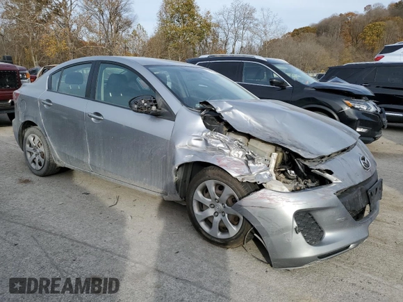 2013 Mazda Mazda3 i Sport with VIN JM1BL1U82D1703380, listed as a Copart auction lot 78431774 with 196,686 mi miles and Salvage Title. Bid and sale history available at carsss.com. Image 4.