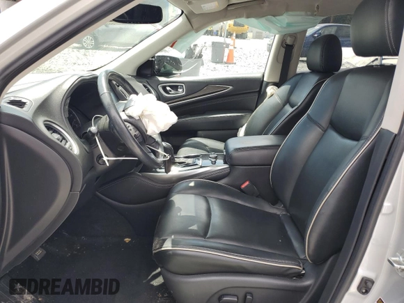 2019 Infiniti QX60 Pure with VIN 5N1DL0MM3KC521717, listed as a Copart auction lot 55483915 with 118,757 mi miles and Salvage title. Bid and sale history available at DreamBid. Image 7.