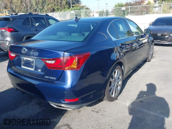 2014 Lexus GS 350 with VIN JTHBE1BL3E5033302, listed as a IAAI auction lot 42529417 with 100,882 mi miles and . Bid and sale history available at DreamBid. Image 4.