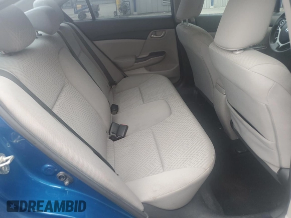 2014 Honda Civic LX z VIN 2HGFB2F54EH504123, wystawiony jako Copart lot #57471155 z przebiegiem 185 446 mil mil oraz Czysty tytuł • Clean title. Historia ofert i sprzedaży dostępna na DreamBid. Obrazek 10.