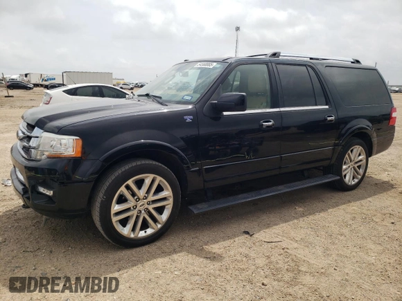 2016 Ford Expedition Max Limited with VIN 1FMJK2AT6GEF12731, listed as a Copart auction lot 54568885 with 183,644 mi miles and Salvage Title. Bid and sale history available at DreamBid. Image 1.
