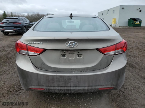 2013 Hyundai Elantra GLS PZEV with VIN 5NPDH4AEXDH290462, listed as a Copart auction lot 50045275 with 162,585 mi miles and Clean Title. Bid and sale history available at carsss.com. Image 6.