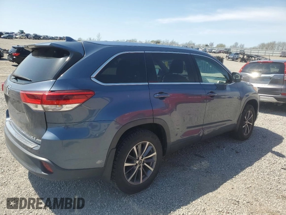 2019 Toyota Highlander SE z VIN 5TDJZRFH1KS991950, wystawiony jako Copart lot #51900875 z przebiegiem 110 804 mil mil oraz Szkoda całkowita • Salvage title. Historia ofert i sprzedaży dostępna na DreamBid. Obrazek 3.