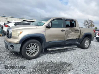 2007 Toyota Tundra SR5 with VIN 5TBEV54197S472589, listed as a Copart auction lot 46643635 with 209,404 mi miles and Salvage Title. Bid and sale history available at carsss.com. Image 1.