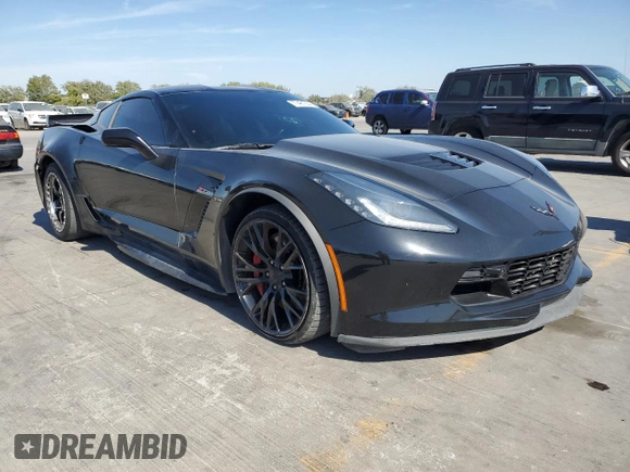2019 Chevrolet Corvette Z06 2LZ with VIN 1G1YS2D65K5602382, listed as a Copart auction lot 77481004 with 52,784 mi miles and Salvage Title. Bid and sale history available at carsss.com. Image 4.