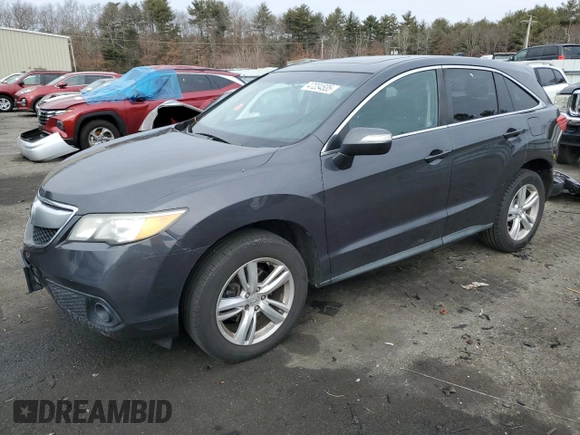 2013 Acura RDX with VIN 5J8TB4H35DL007299, listed as a Copart auction lot 47234535 with 162,696 mi miles and Salvage Title. Bid and sale history available at carsss.com. Image 1.