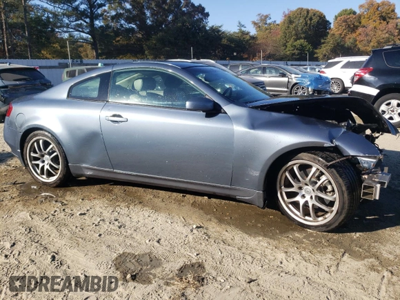 2005 Infiniti G35 Coupe with VIN JNKCV54E15M427056, listed as a Copart auction lot 77096764 with 0 mi miles and Salvage Title. Bid and sale history available at carsss.com. Image 4.