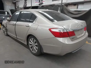 2013 Honda Accord Sdn EX-L with VIN 1HGCR2F84DA093540, listed as a IAAI auction lot 41933156 with 63,100 mi miles. Bid and sale history available at carsss.com. Image 3.
