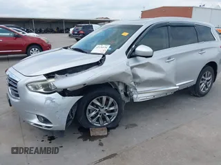 2015 Infiniti QX60 with VIN 5N1AL0MM7FC506839, listed as a IAAI auction lot 42134124 with 103,542 mi miles and . Bid and sale history available at DreamBid. Image 6.