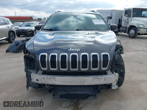2016 Jeep Cherokee Latitude with VIN 1C4PJLCS2GW190322, listed as a IAAI auction lot 41290901 with 118,513 mi miles. Bid and sale history available at carsss.com. Image 13.