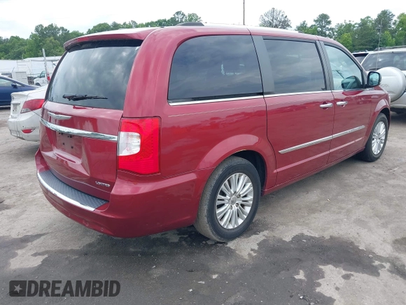 2013 Chrysler Town & Country Limited z VIN 2C4RC1GG0DR809789, wystawiony jako IAAI lot #42375930 z przebiegiem 102 545 mil mil oraz . Historia ofert i sprzedaży dostępna na DreamBid. Obrazek 4.