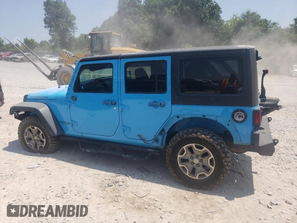 2018 Jeep Wrangler Unlimited Rubicon Recon with VIN 1C4BJWFGXJL887376, listed as a Copart auction lot 58753905 with 100,063 mi miles and Salvage title. Bid and sale history available at DreamBid. Image 2.