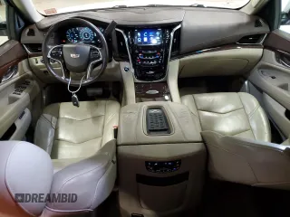2016 Cadillac Escalade ESV Premium Collection with VIN 1GYS4JKJ9GR477678, listed as a Copart auction lot 52886535 with 161,722 mi miles and Salvage title. Bid and sale history available at DreamBid. Image 8.