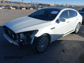 2015 Kia K900 Premium with VIN KNALU4D48F6026659, listed as a IAAI auction lot 41390604 with 70,955 mi miles. Bid and sale history available at carsss.com. Image 18.
