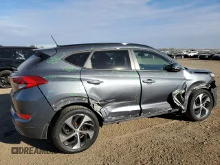 2017 Hyundai Tucson Value with VIN KM8J3CA27HU548767, listed as a Copart auction lot 83181904 with 35,314 mi miles and Salvage Title. Bid and sale history available at carsss.com. Image 3.